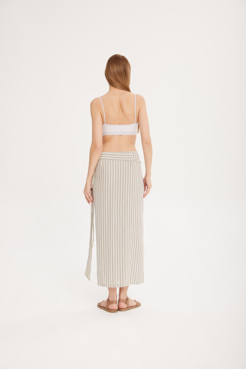 Sfida İstanbul-File Dokulu Çizgili Pareo - Organic Cotton Stripe Pareo - Sf9n-Pareo & Bandana-2-milagron.live
