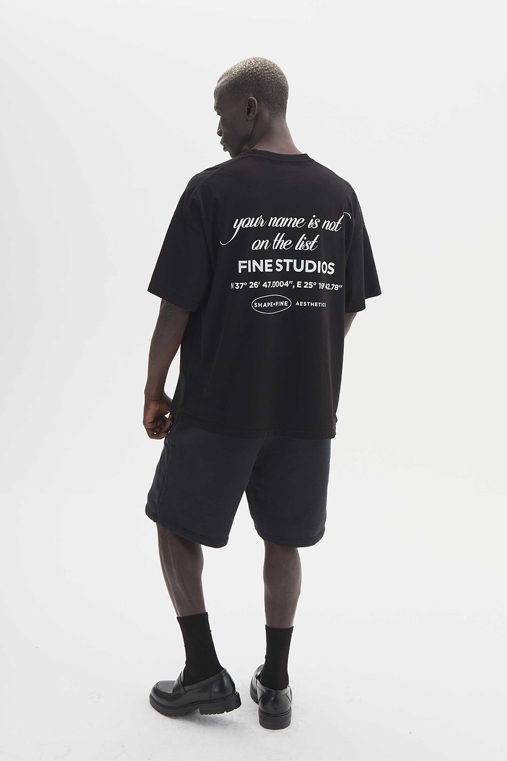 Shape + Fine-Liminal Odyssey Mykonos Calling T-shirt-T-Shirts-1-milagron.live