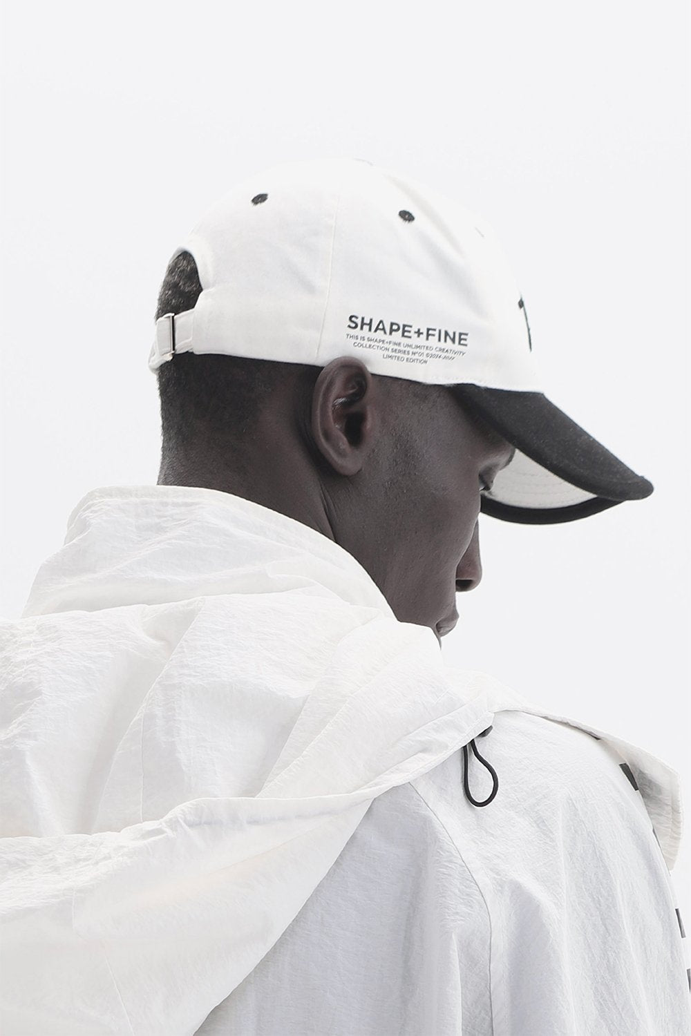 Shape + Fine-Space Cap - White Edition-Şapka-2-milagron.live
