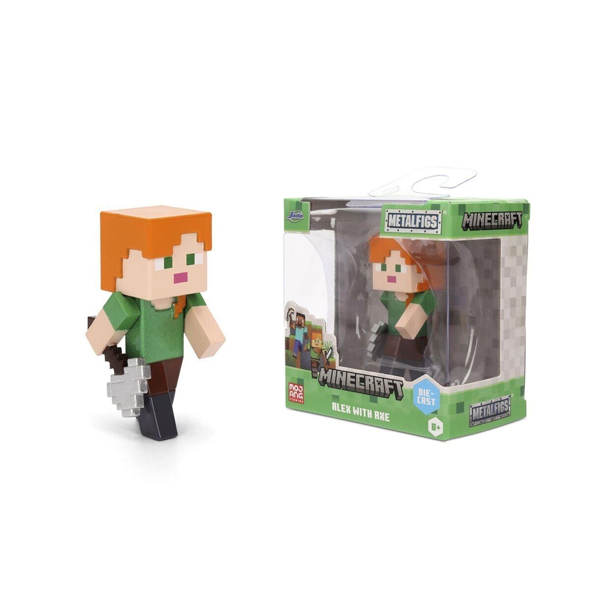 9385138300W04 Minecraft Figures 2 5 Wave 4Die-Cast Pop-Culture Collectible(Belirtilen Fiyat, Tekli Satış Için Adet Fiyatıdır.)