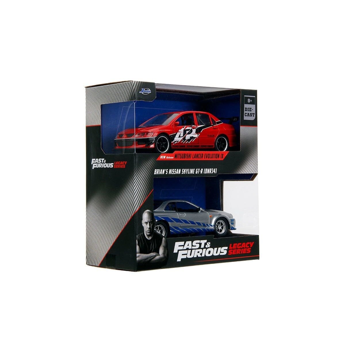 253202019 Fast Furious Twin Pack 1:32