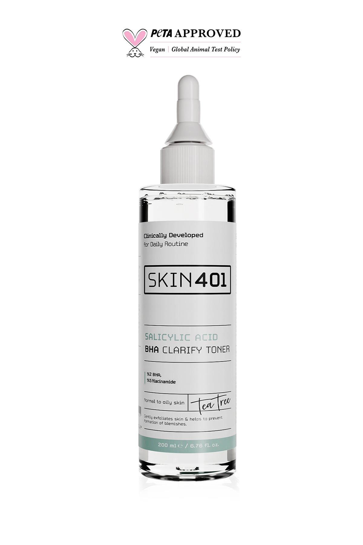  2% Salicylic Acid Bha Clarify Toner 200 Ml