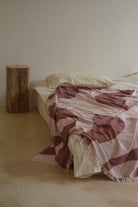 Slouv-Fleur Jacquard Throw Örtü-Yatak Örtüsü-2-milagron.live