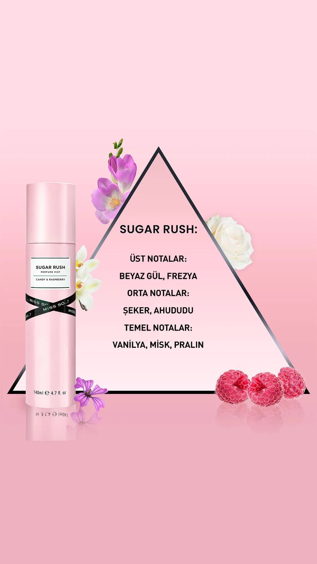 Miss So…? Sugar Rush - Vücut Spreyi 140ml