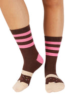 Socks + Stuff-Chocolate Glazed Donut Çorap-Çorap-2-milagron.live