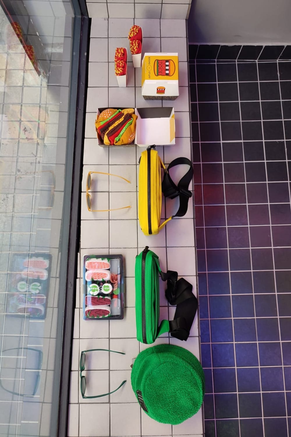 Socks + Stuff-Egg Nigiri Sushi Çorap-Çorap-5-milagron.live