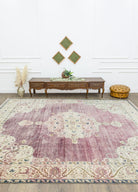 Soho Antiq-İynem Madalyon Desenli El Dokuma Halı 266x350 Cm-1-milagron.live