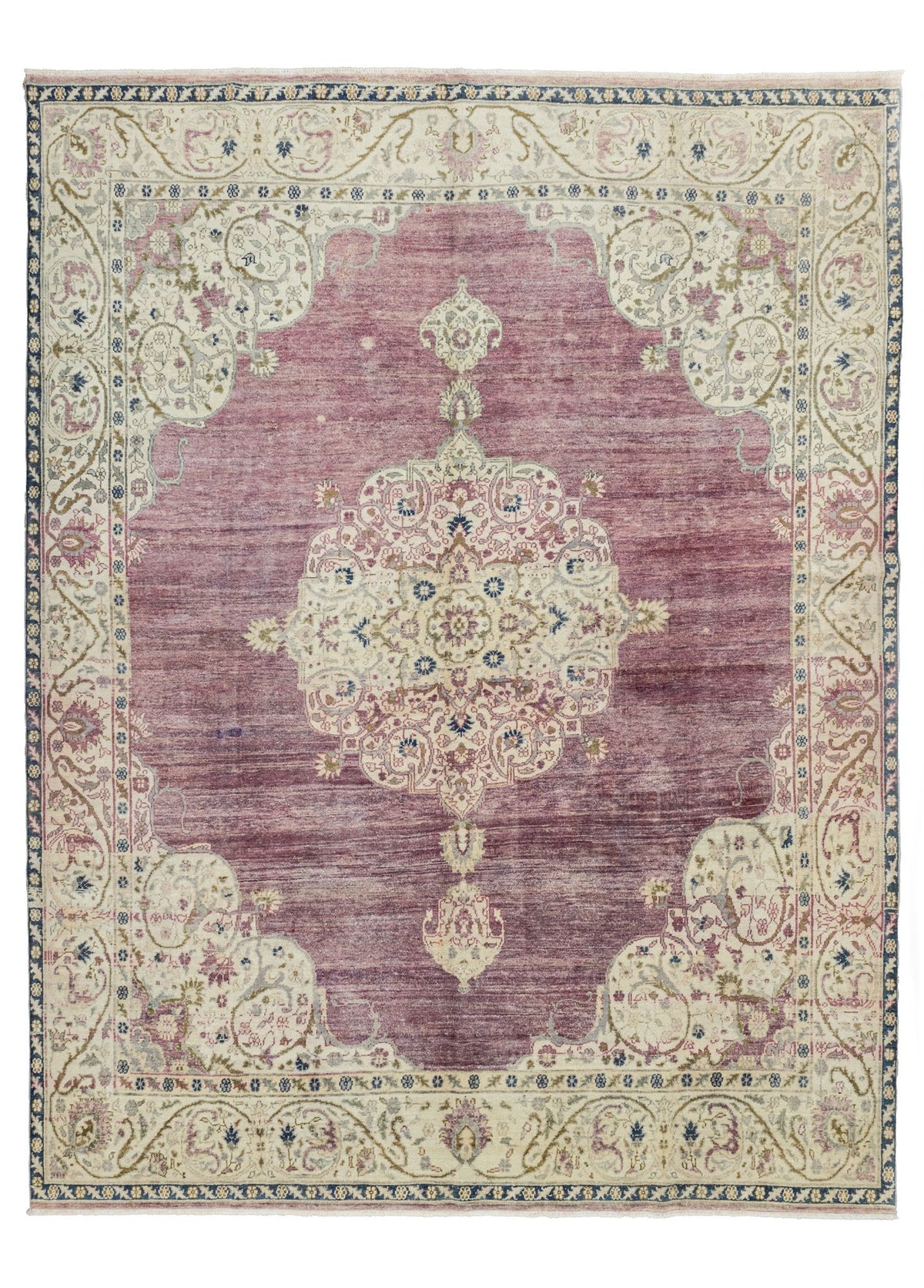 Soho Antiq-İynem Madalyon Desenli El Dokuma Halı 266x350 Cm-6-milagron.live