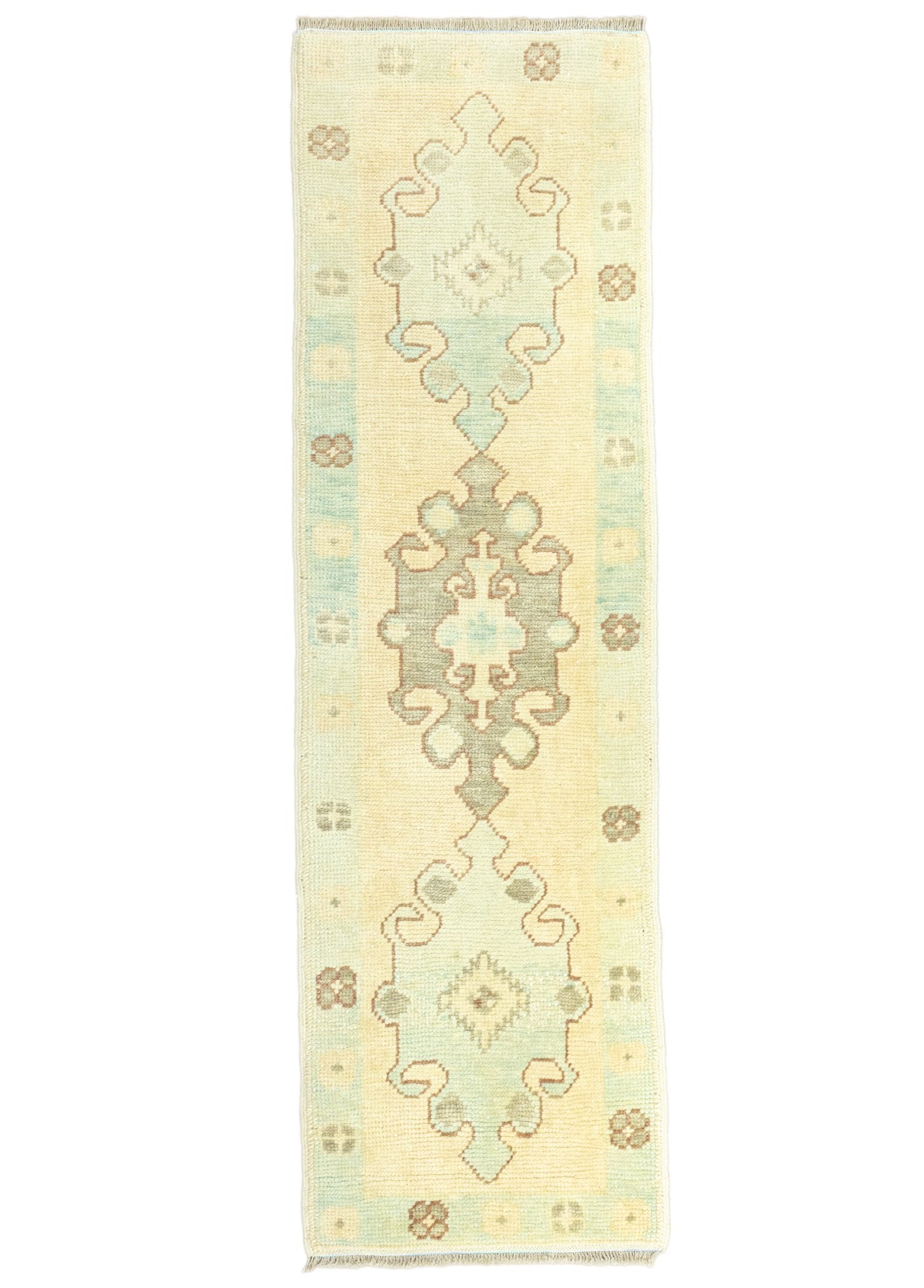Soho Antiq-Semen El Dokuma Yün Yolluk 58x197 Cm-Halı-1-milagron.live