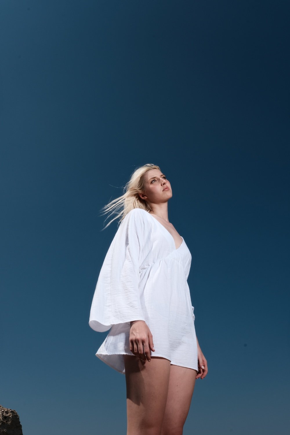 Soi Concept-Büzgülü Beachwear-Elbise-3-milagron.live