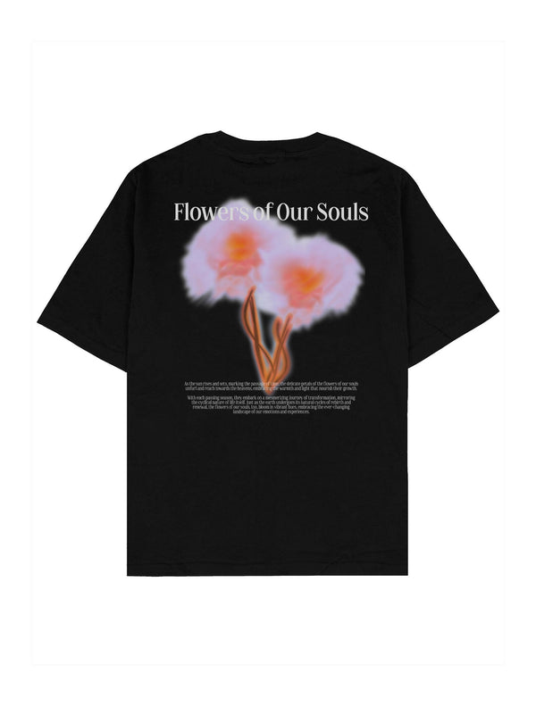 Flowers of Our Souls Oversize Tişört