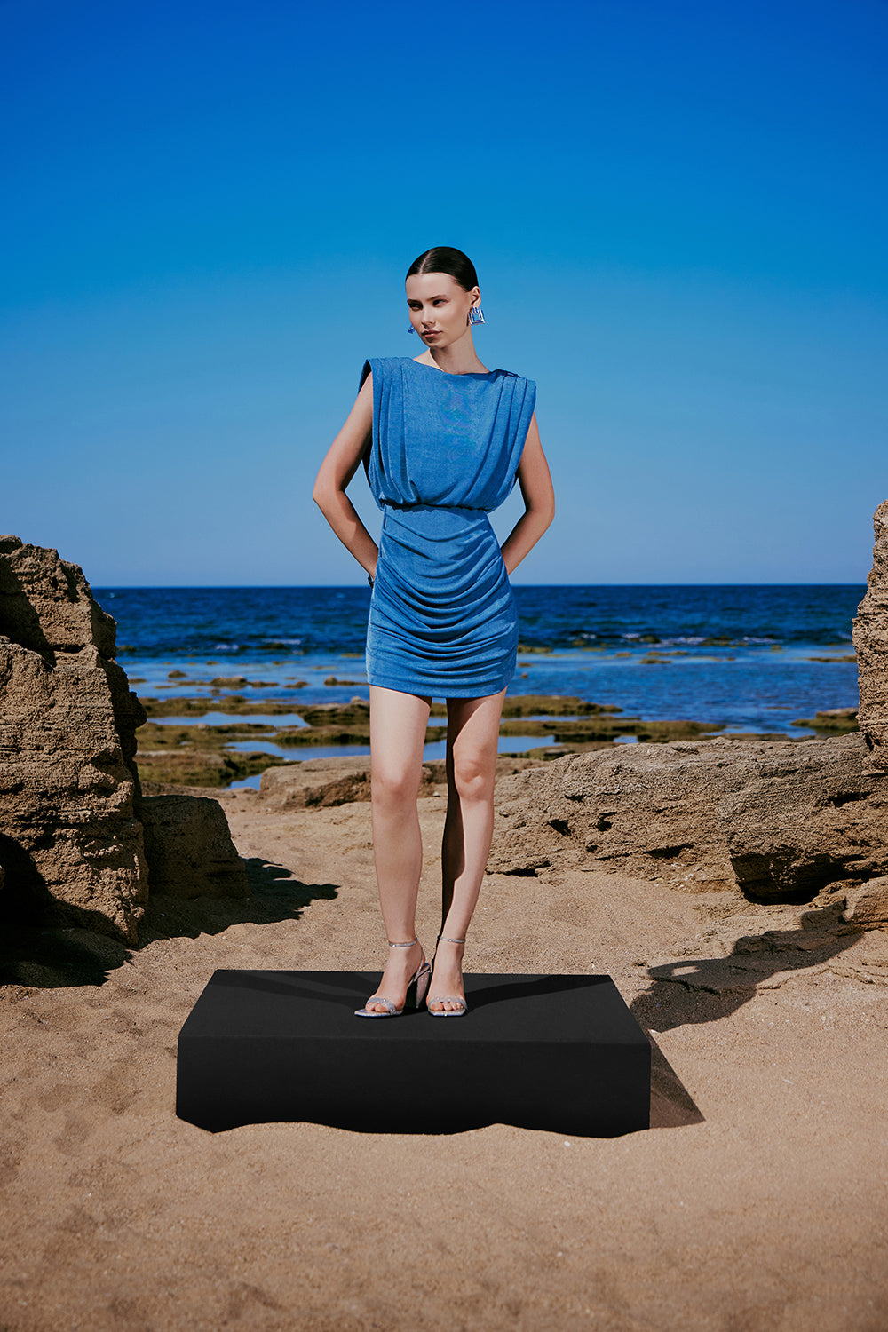Bris Pleated  Mini Dress - 0