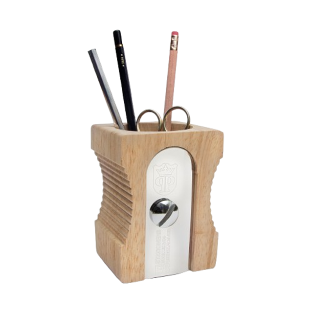 Suck Uk-Sharpener Desk Tidy Kalemtraş şeklinde Ahşap Kalemlik Light-Kalemlik-1-milagron.live