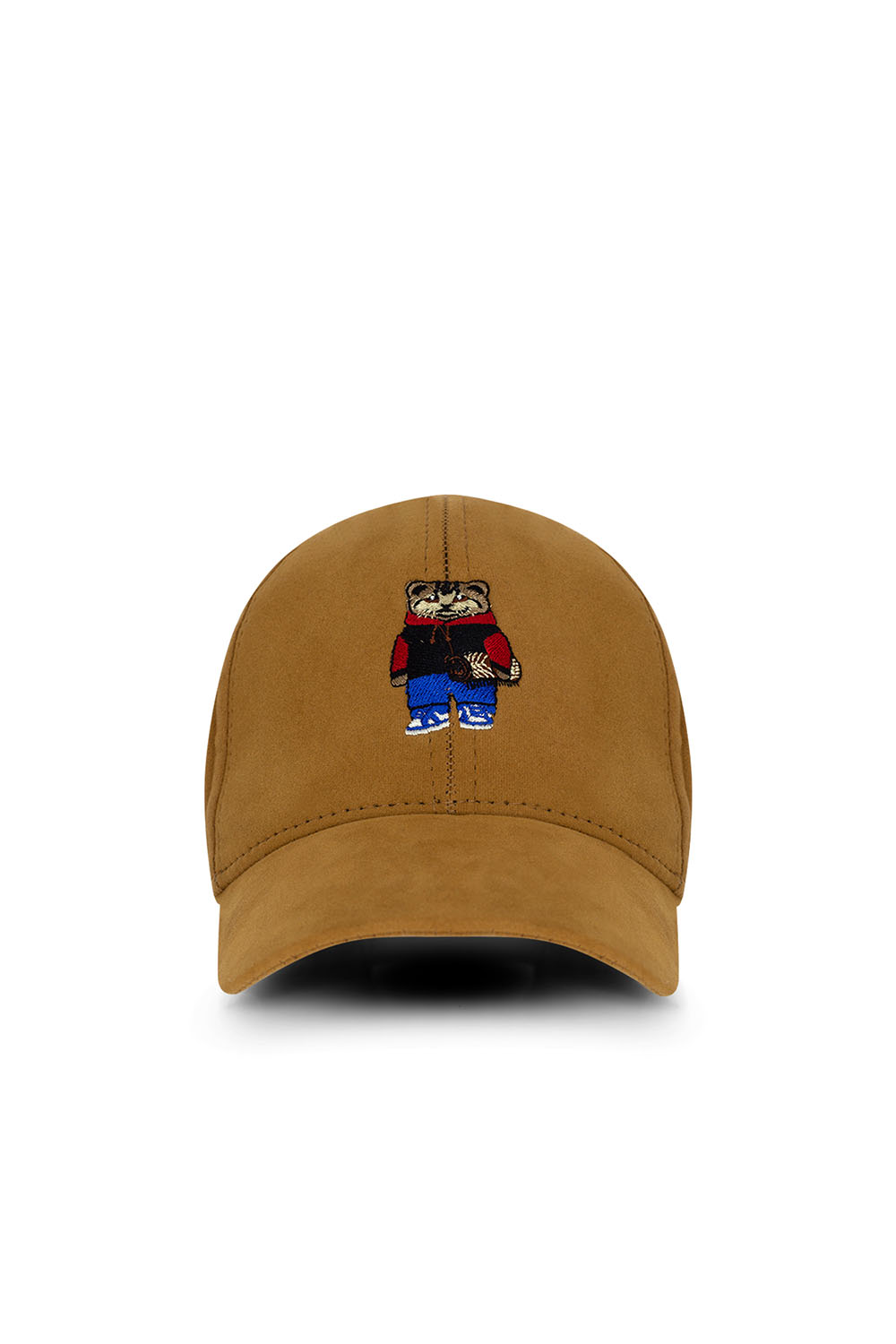 Cat Camel Suede Cap - 0