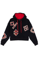 Tapis-Symbols Of Anatolia Oversized Black Hoodie 020-Sweatshirts & Hoodies-1-milagron.live
