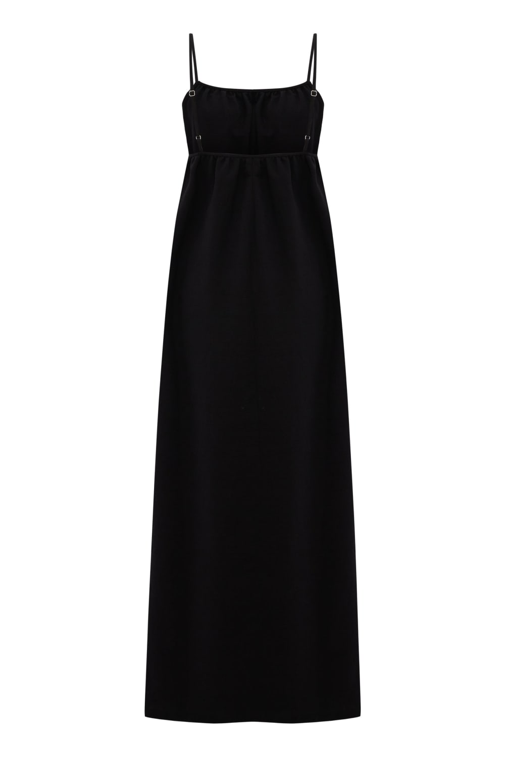 The Handloom-Bliss Flow Maxi Dress Black-Elbise-8-milagron.live