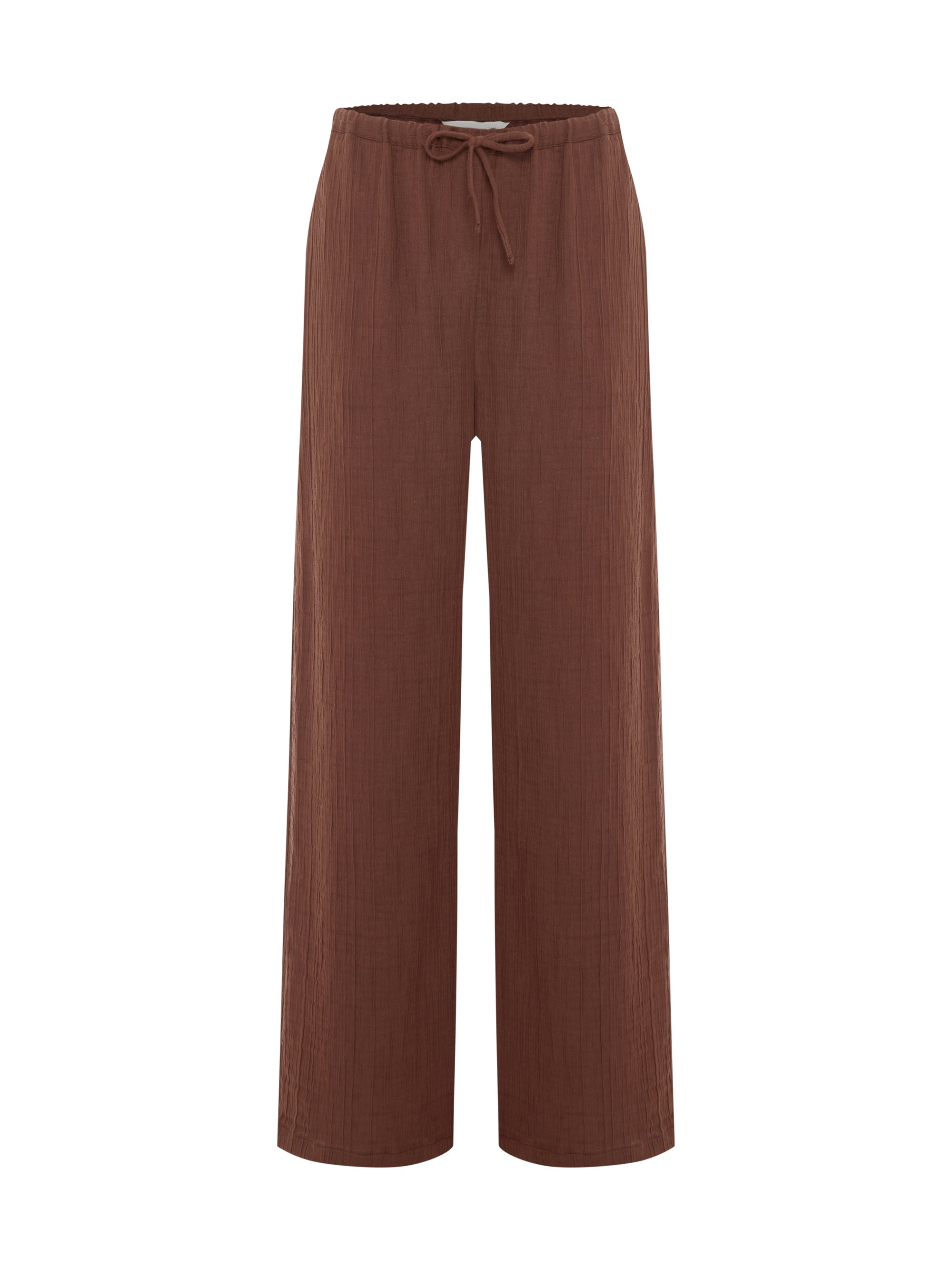 Kaya Drawstring Pants - Terracotta