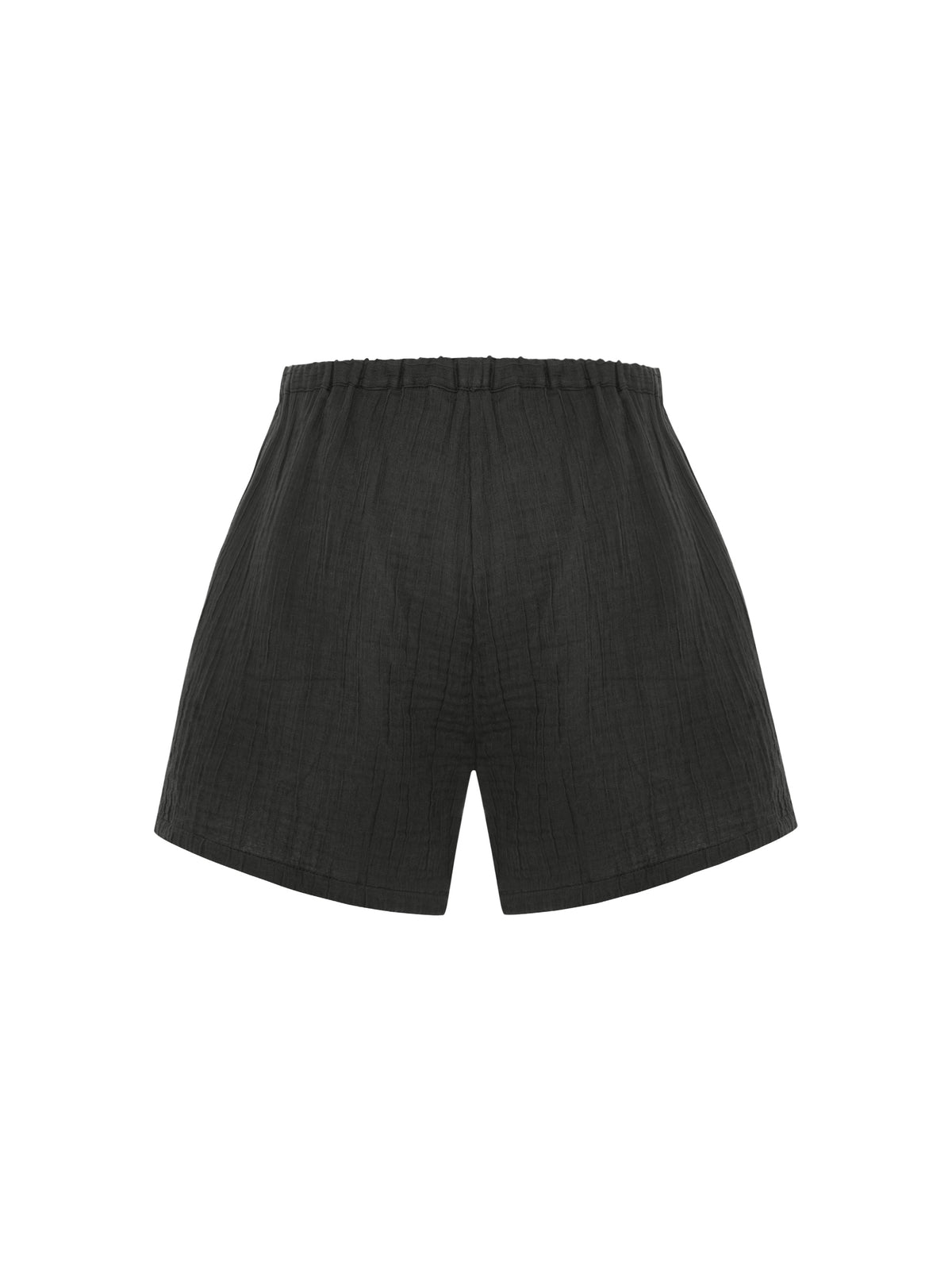 Kaya Drawstring Shorts - Charcoal