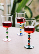 Bead Şarap Kadehi Amber 300 Ml