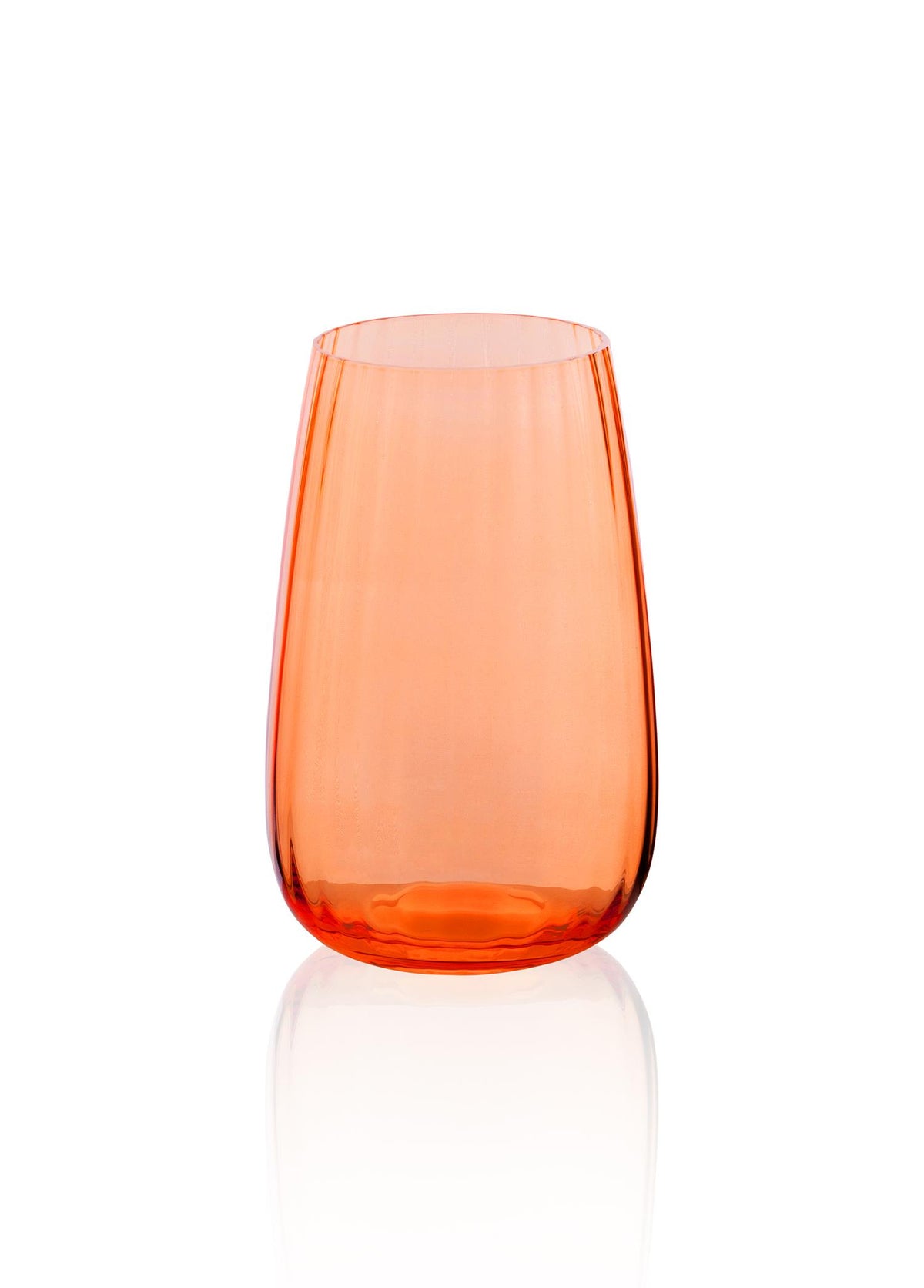 Cam Su Bardağı Turuncu 600 Ml Brd0123
