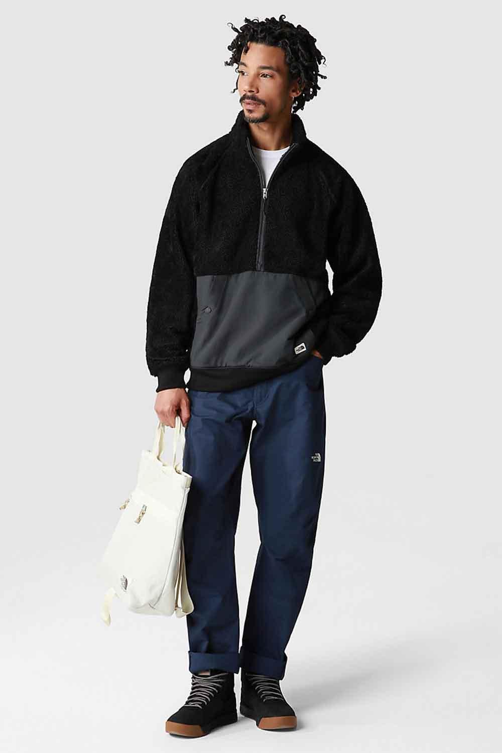 The North Face-Men Ridge Fleece 1/4 Zip-Sweatshirts & Hoodies-1-milagron.live