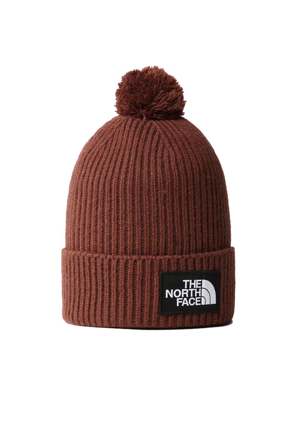 The North Face-TNF Logo Box Pom Beanie-Şapka-1-milagron.live