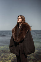 Myrcella Coat - Brown - 2