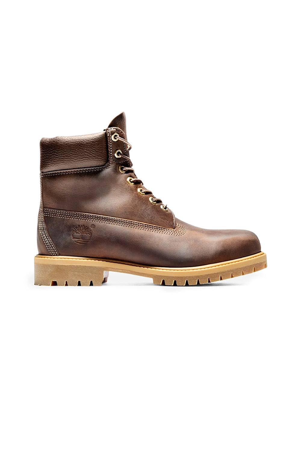 Timberland-6 Inch Premium Lace Su Geçirmez Kahverengi Deri Erkek Bot-Bot-1-milagron.live