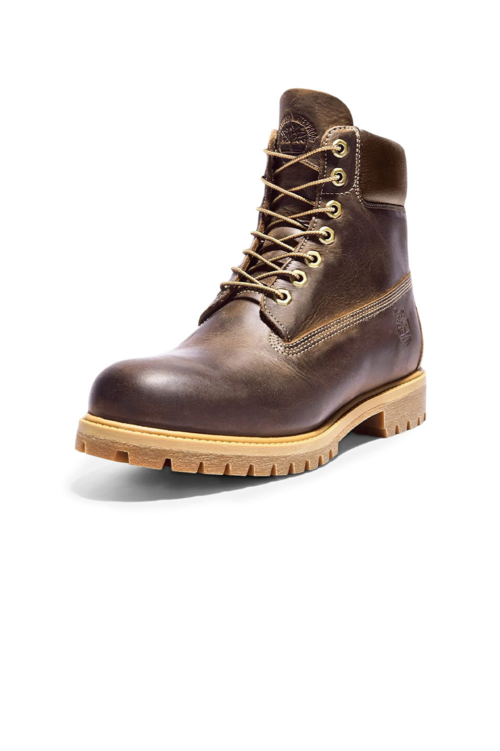 Timberland-6 Inch Premium Lace Su Geçirmez Kahverengi Deri Erkek Bot-Bot-6-milagron.live