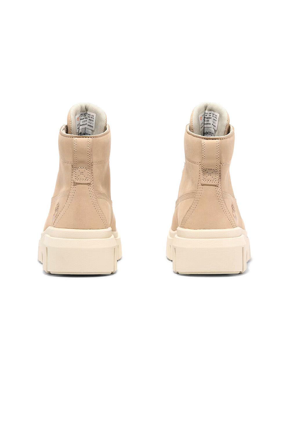 Timberland-Greyfield Mid Lace-Up Bej Nubuk Kadın Bot-Bot-6-milagron.live