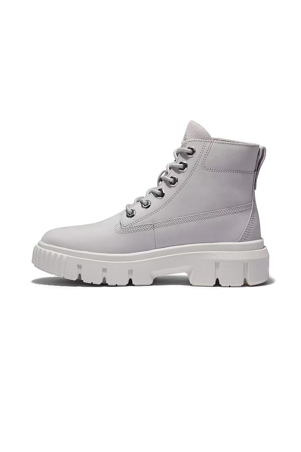 Timberland-Greyfield Mid Lace-Up Gri Kadın Bot-Bot-2-milagron.live