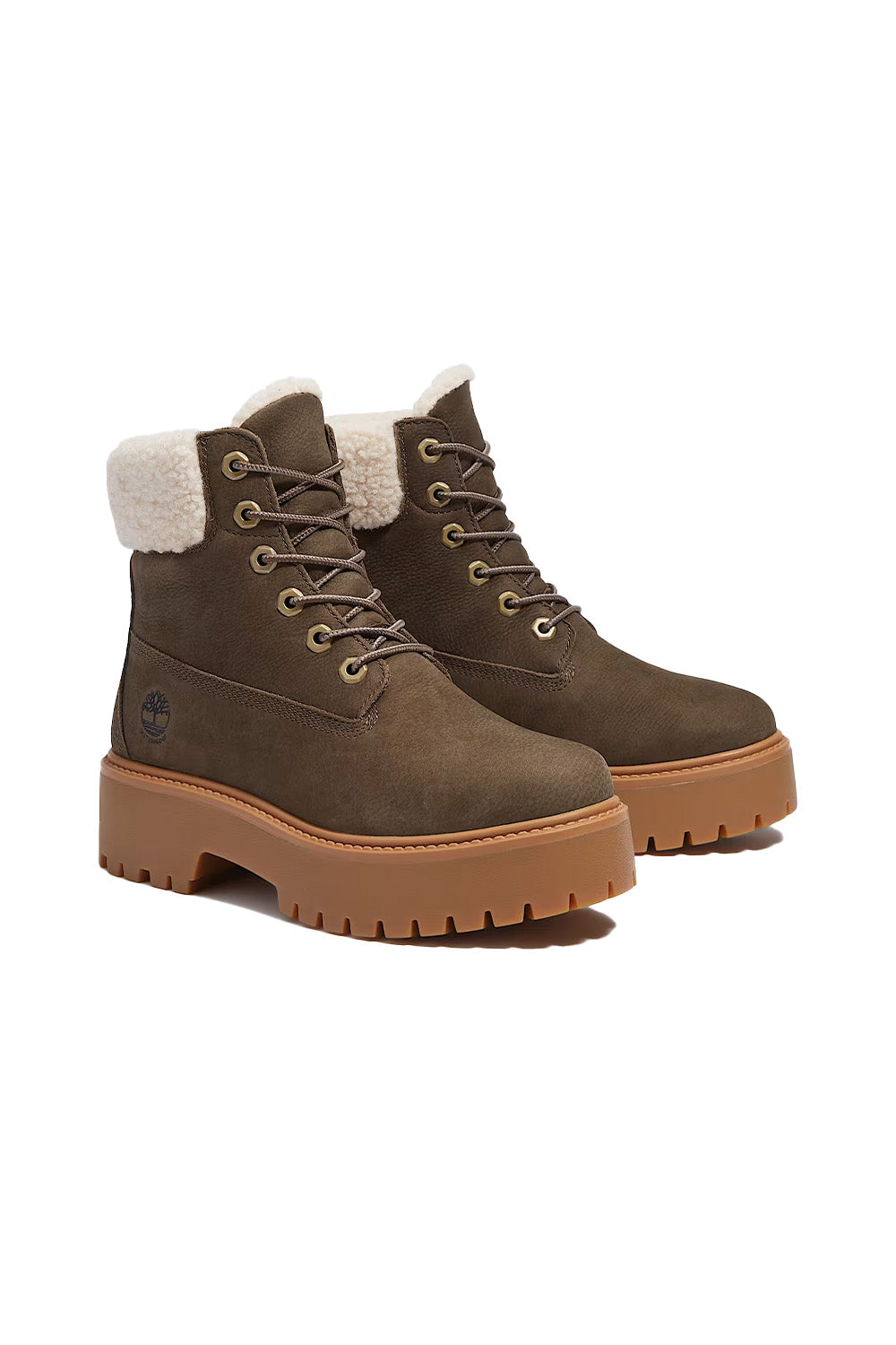 Timberland-Stone Street Mid Warm Su Geçirmez Koyu Kahverengi Bot-Bot-3-milagron.live
