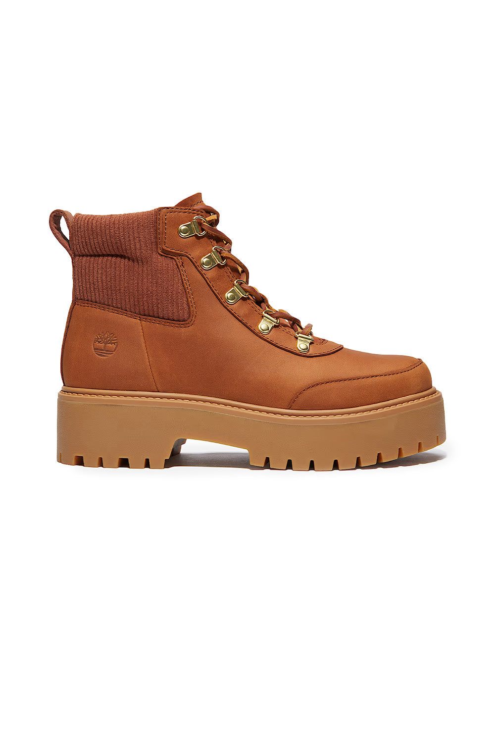 Timberland-Stone Street Platform Mid Lace Kadın Kahverengi Bot-Bot-1-milagron.live