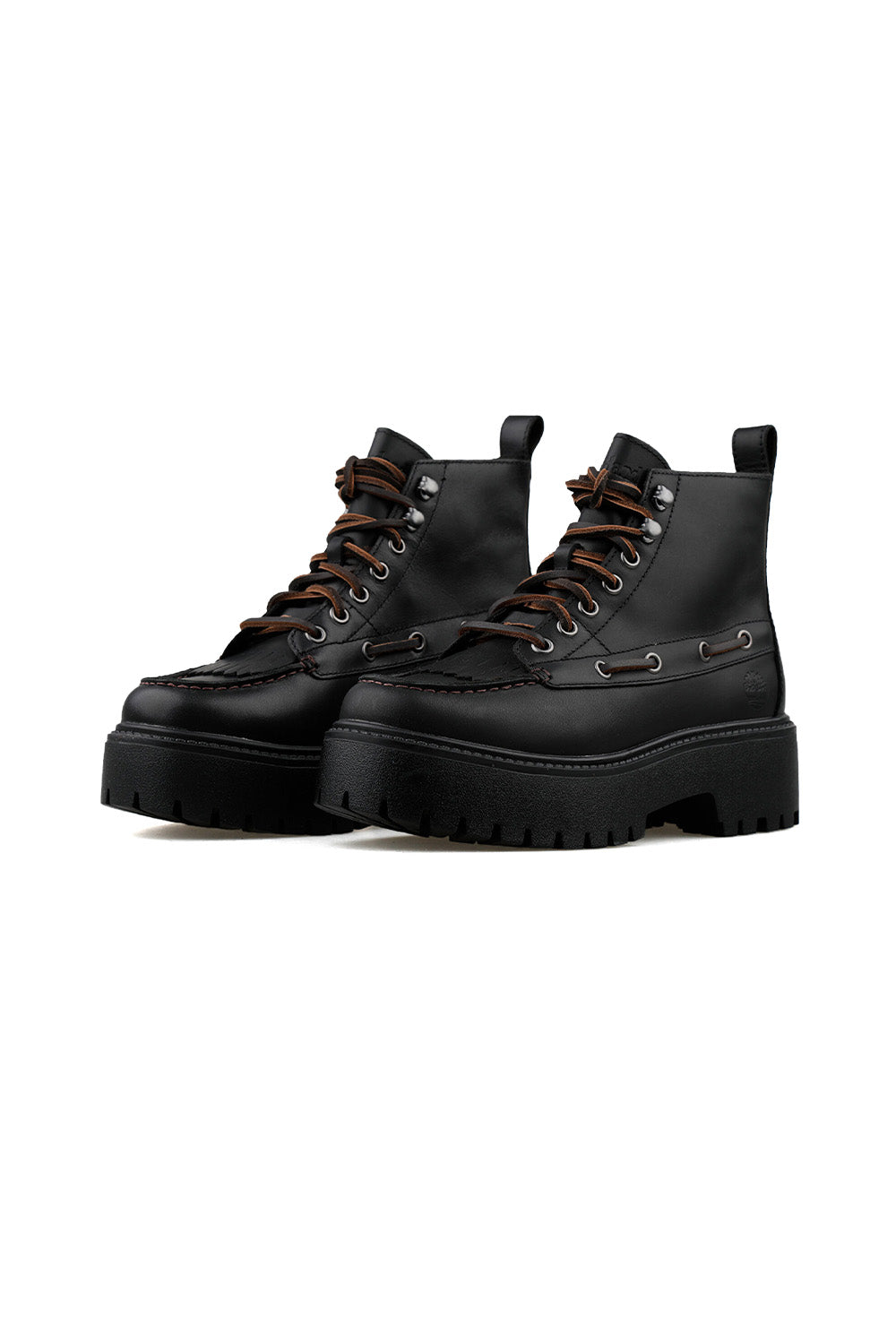 Timberland-Stone Street Platform Püsküllü Siyah Bot-Bot-3-milagron.live