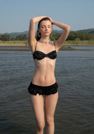 Tiny-Balenli Ayarlanabilir Siyah Bikini üstü-Bikini + Mayo-5-milagron.live