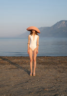 Tiny-Beyaz Kolsuz Surf Mayo-Bikini + Mayo-4-milagron.live