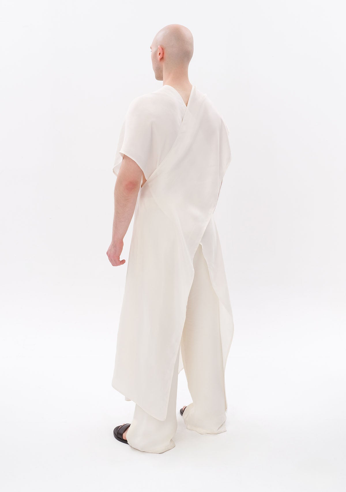 Tiny-Beyaz Luxe Tencel™ Elbise-Elbise-10-milagron.live