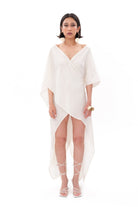 Tiny-Beyaz Luxe Tencel™ Elbise-Elbise-2-milagron.live