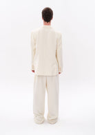 Tiny-Beyaz Tencel™ Blazer-Ceket-2-milagron.live