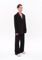 Tiny-Siyah Tencel™ Blazer-Ceket-4-milagron.live