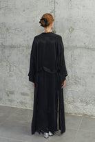 Towdoo-Milky Way - Siyah - Uzun Kimono-Kimono-2-milagron.live