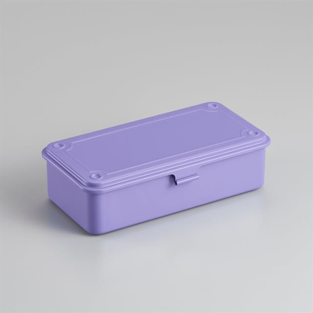 Toyo Steel T-190 Tool Storage Box Metal Saklama Kutusu Fuji Murasaki