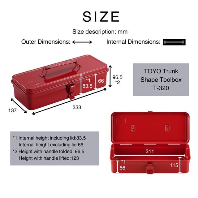 Toyo Steel-Toyo Steel T-320 Metal Saklama Kutusu, MOR-Saklama Kutusu-5-milagron.live