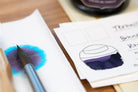 Tsubame-Note Ink Collection Mürekkep Deneme Kart Seti Deep Red-Defter-9-milagron.live