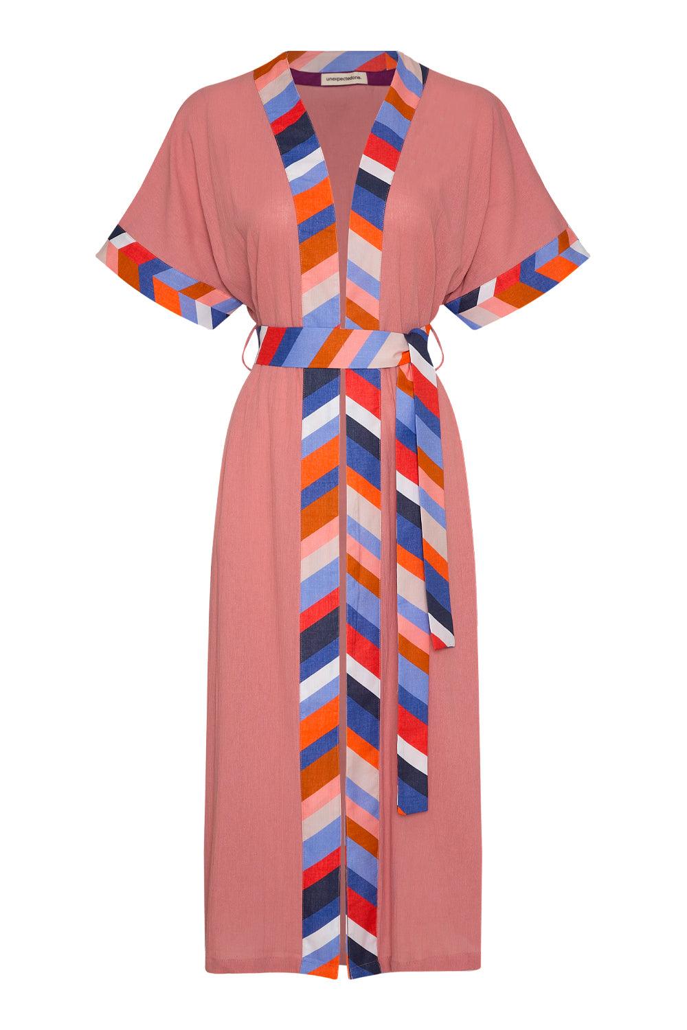 Unexpectedone-Realistic Kimono-Banded Blush-Kimono-1-milagron.live