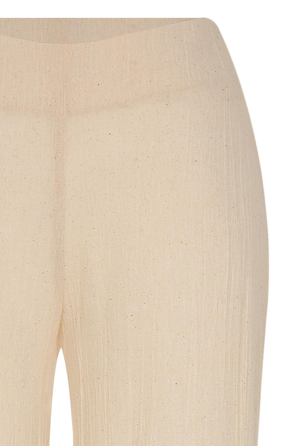 Unexpectedone-Soul Mate Yan Yırtmaçlı Pantolon - Beige-Pantolon-4-milagron.live