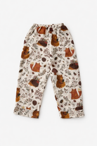 Animals Hayvan Desenli Organik Müslin Pijama Takımı