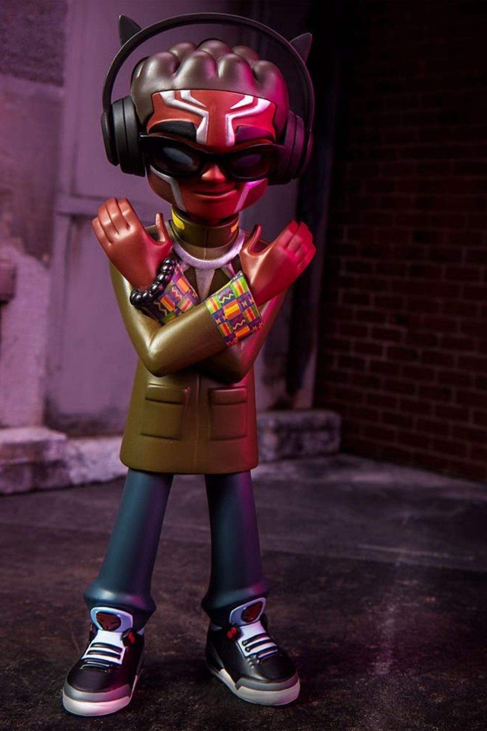 Unruly Industries-Black Panther Designer Collectible Toy by kaNO-Heykel-5-milagron.live