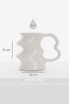 Urania Design-El Yapımı Seramik Eriyen Kupa-Bardak-6-milagron.live