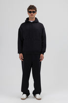 Basic Oversize Kapüşonlu Sweatshirt
